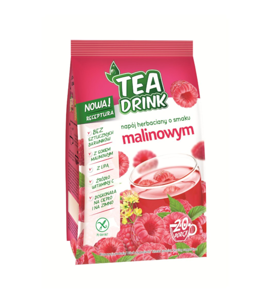 CELIKO TEA DRINK Napój herbaciany malinowy 300g