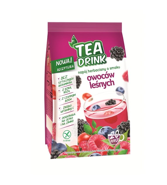 CELIKO TEA DRINK Napój herbaciany owoce leśne 300g