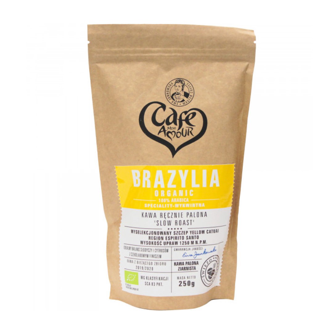 CAFE CREATOR Kawa ziarnista Brazylia 250g BIO