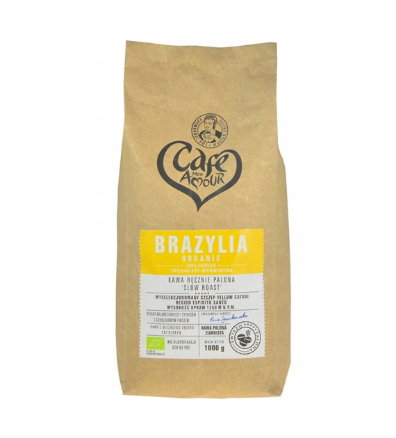 CAFE CREATOR Kawa ziarnista Brazylia 1kg BIO