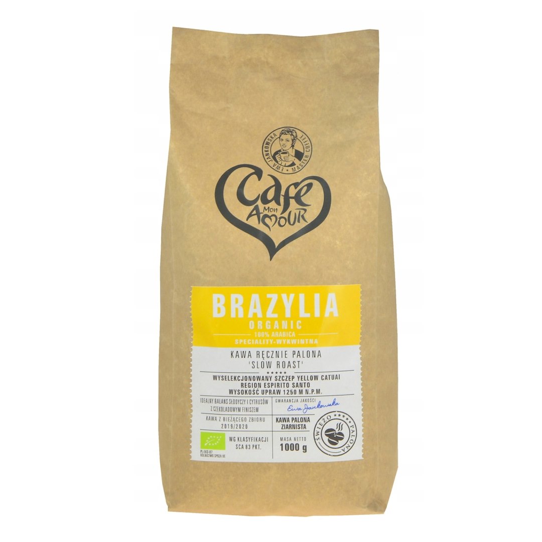 CAFE CREATOR Kawa ziarnista Brazylia 1kg BIO