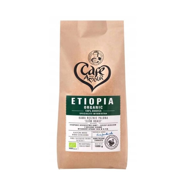 CAFE CREATOR Kawa ziarnista Etiopia 1kg BIO