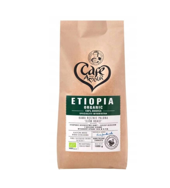 CAFE CREATOR Kawa ziarnista Etiopia 1kg BIO