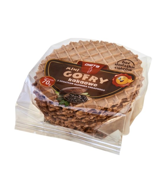 DIETA Gofry kakaowe Mini  b/c 50g