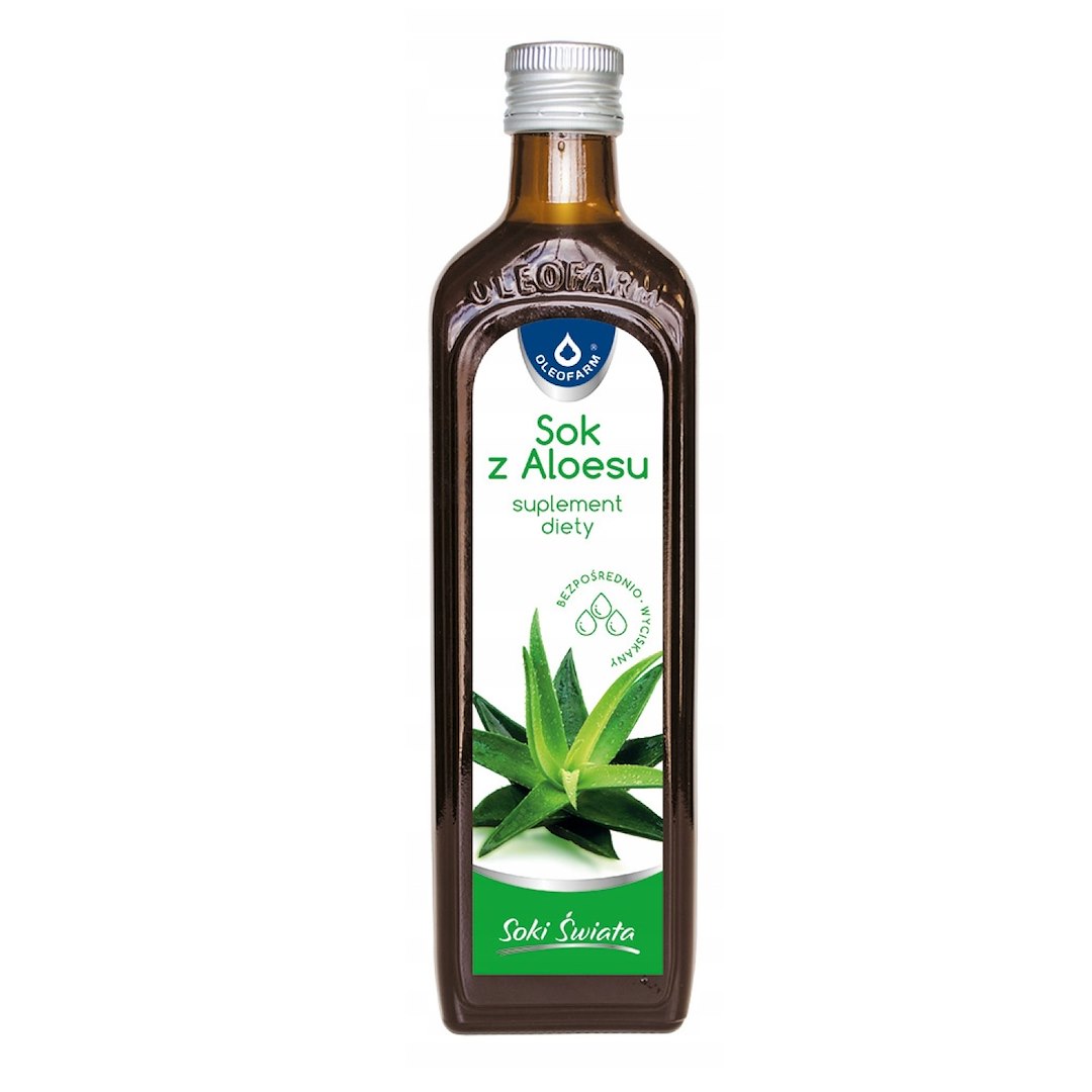OLEOFARM Aloes sok 500 ml