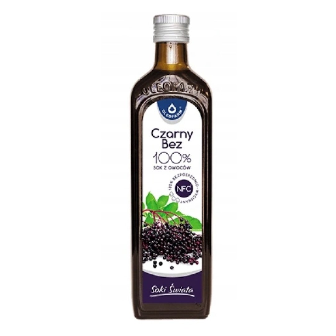 OLEOFARM Czarny bez sok 490 ml