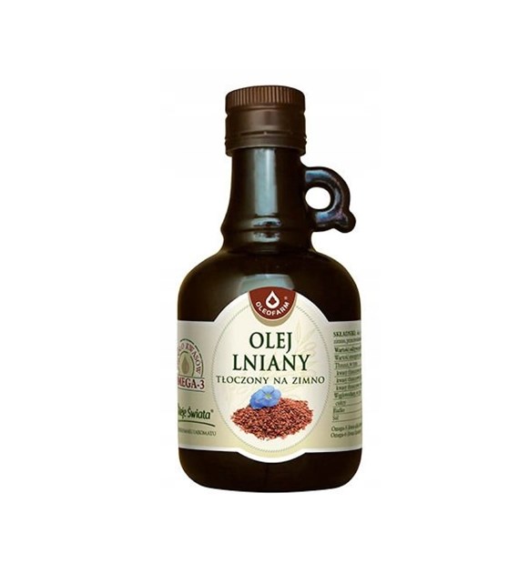 OLEOFARM Olej lniany 250 ml