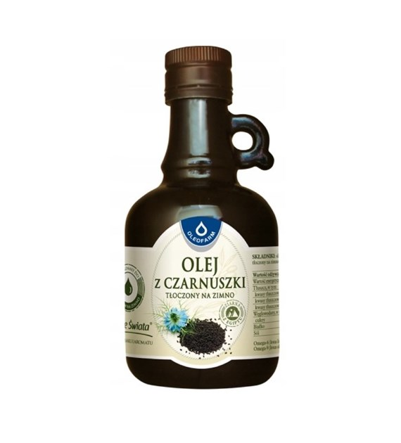 OLEOFARM Olej z czarnuszki 250 ml