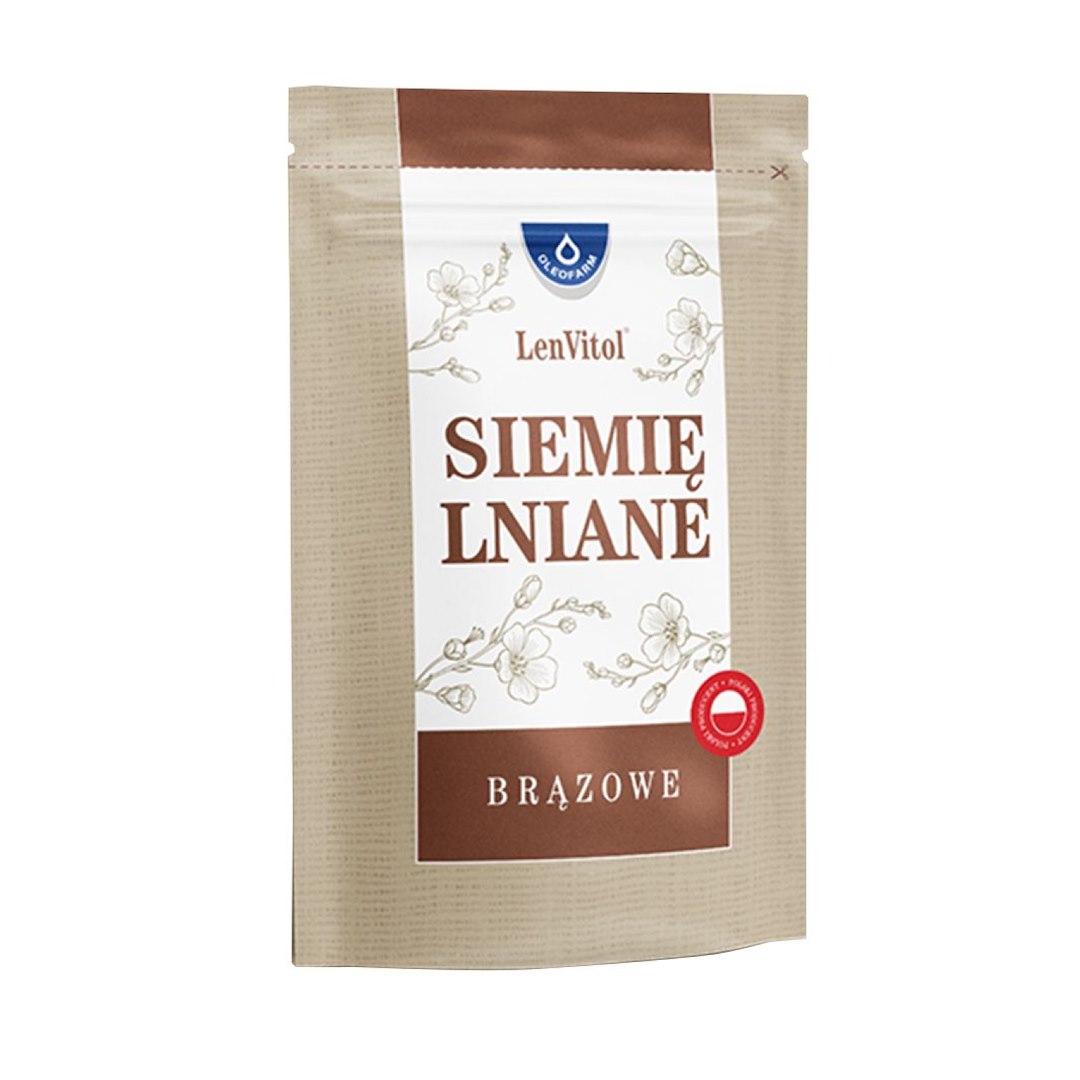 OLEOFARM Siemię lniane brązowe 450 g (NSSE)