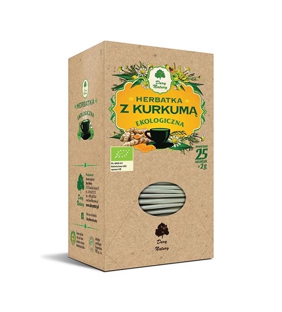 DARY NATURY H. z kurkumą 25x2g EKO