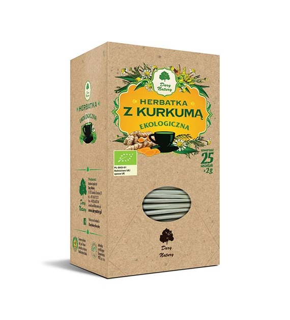 DARY NATURY H. z kurkumą 25x2g EKO