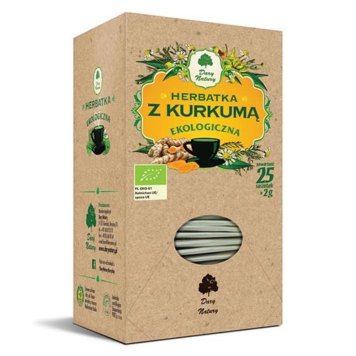 DARY NATURY H. z kurkumą 25x2g EKO