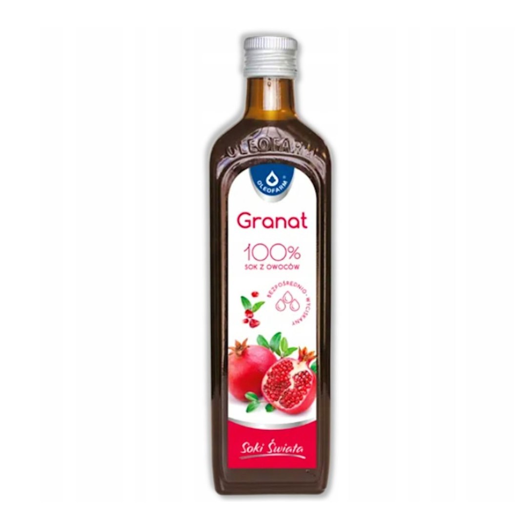 OLEOFARM Żurawina sok 490 ml