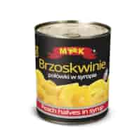 M&K Brzoskwinie połówki w syropie otwieracz premium 820g