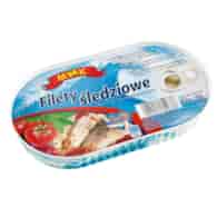 M&K Filety śledziowe w sosie pomidorowym 170g