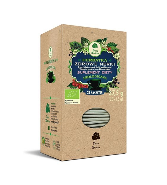 DARY NATURY H. Zdrowe nerki 25x1,5g EKO suplement