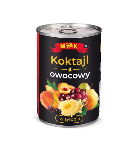 M&K Koktajl owocowy w syropie 410g
