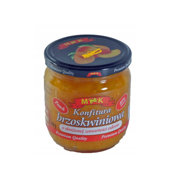 M&K Konfitura brzoskwiniowa 446g