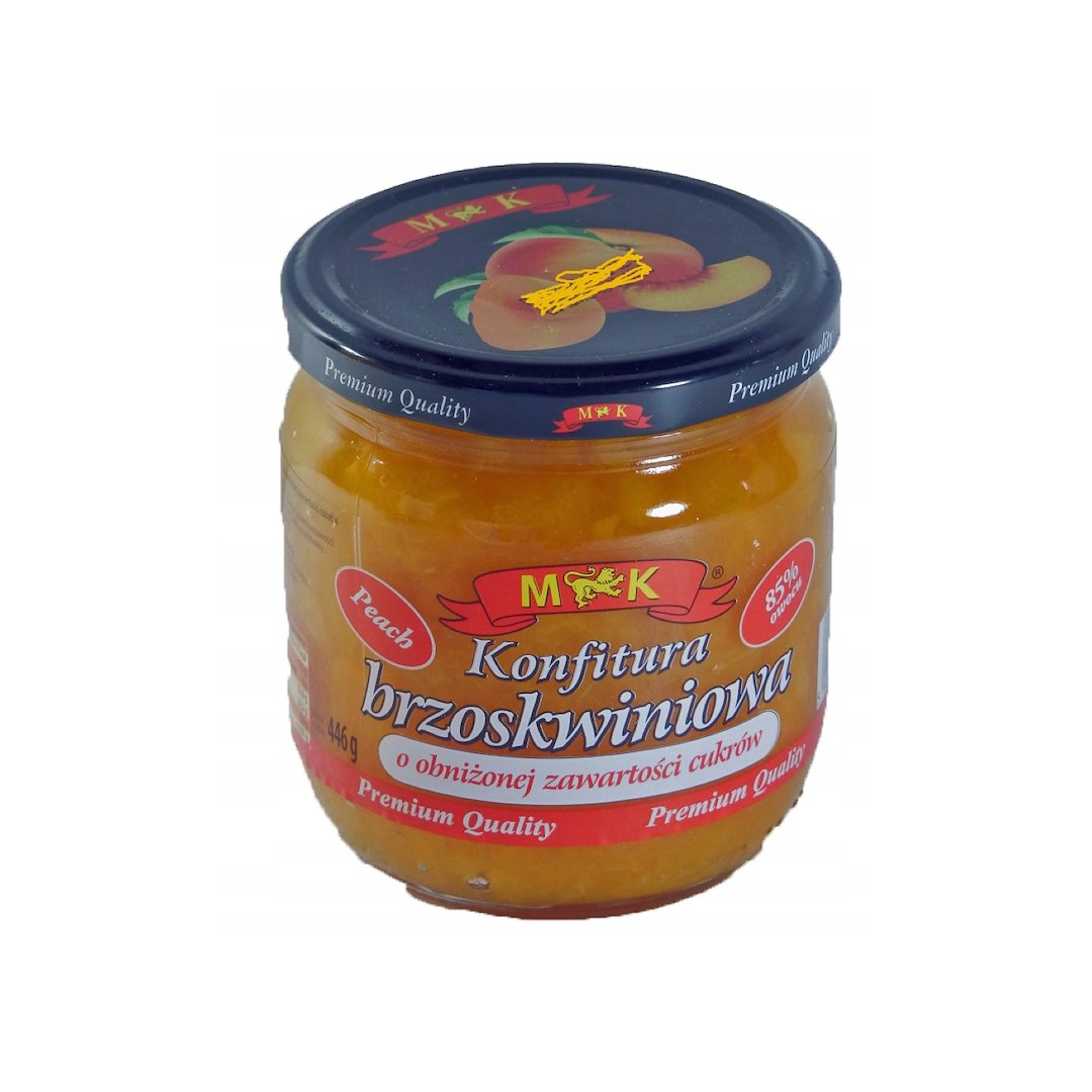 M&K Konfitura brzoskwiniowa 446g