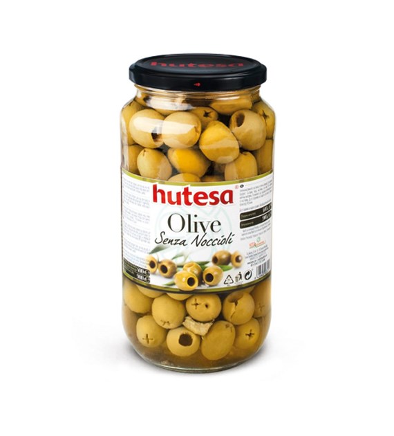 HUTESA Oliwki zielone bez pestek w zalewie 900g