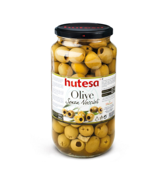 HUTESA Oliwki zielone bez pestek w zalewie 900g