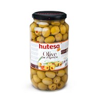 HUTESA Oliwki zielone z pastą paprykową w zalewie 900g
