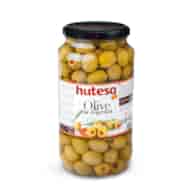 HUTESA Oliwki zielone z pastą paprykową w zalewie 900g
