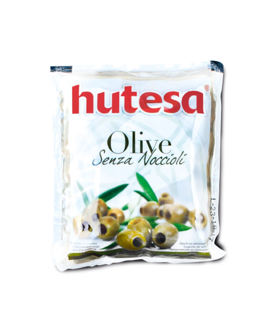 HUTESA Oliwki w woreczku zielone bez pestek 180g