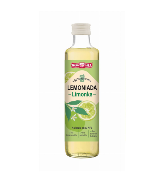 POLSKA RÓŻA Lemoniada limonka 250ml
