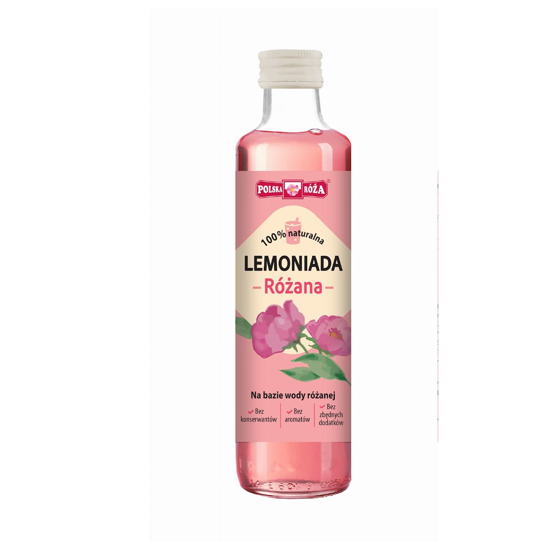POLSKA RÓŻA Lemoniada różana 250ml
