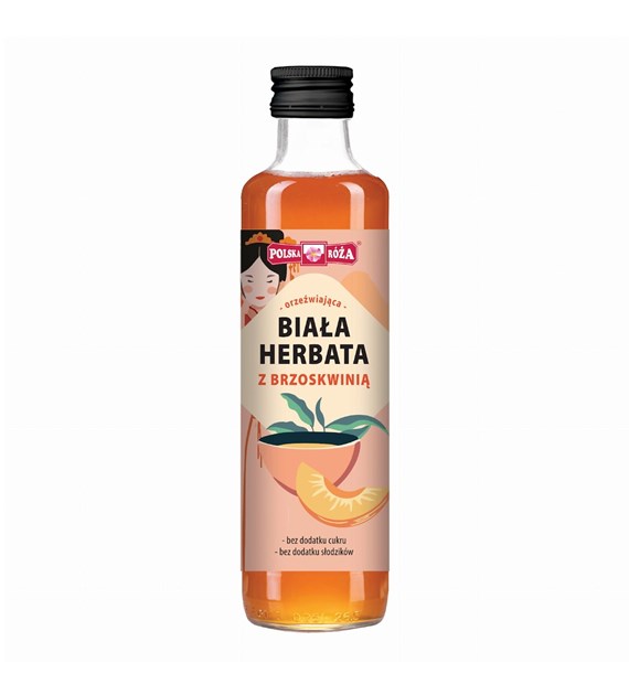 POLSKA RÓŻA Herbata Biała herbata z brzoskwinią 250ml