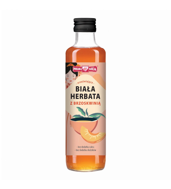 POLSKA RÓŻA Herbata Biała herbata z brzoskwinią 250ml