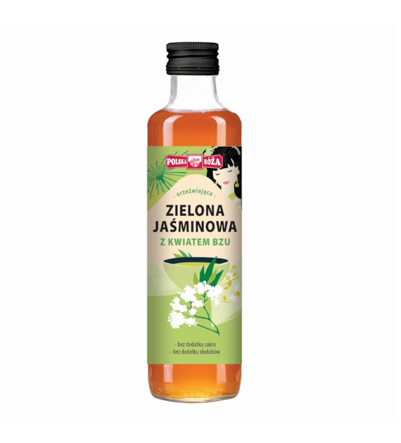 POLSKA RÓŻA Herbata Zielona jaśminowa z kwiatem bzu 250ml