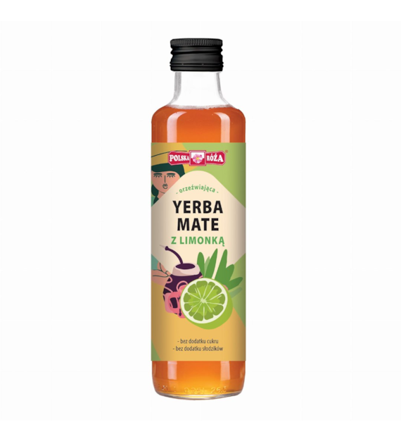 POLSKA RÓŻA Herbata Yerba mate z limonką 250ml