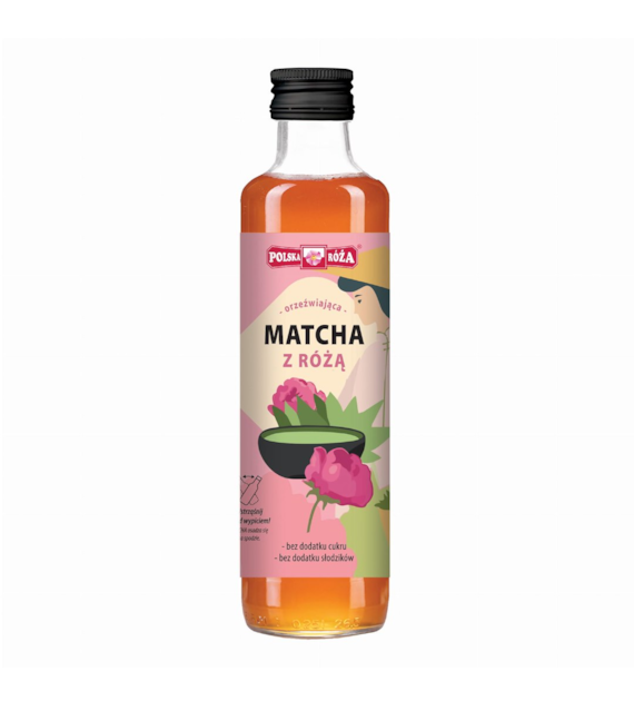 POLSKA RÓŻA Herbata Matcha różana 250ml