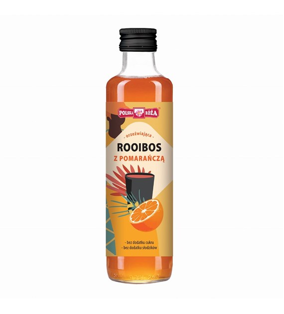 POLSKA RÓŻA Herbata Rooibos z pomarańczą 250ml