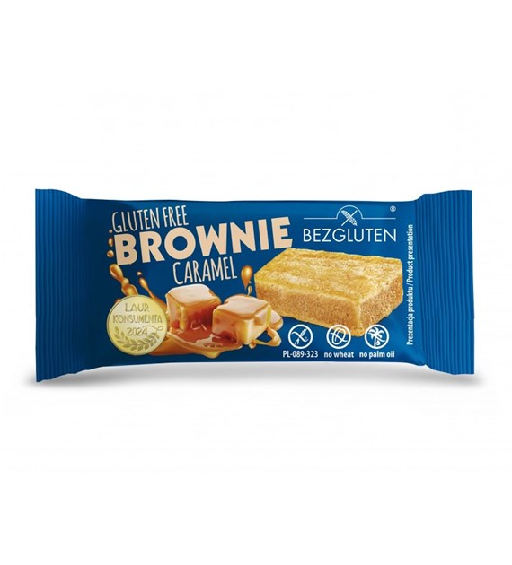 BEZGLUTEN Brownie karmelowe bezglutenowe 40g