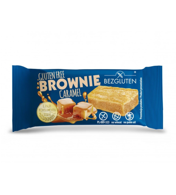 BEZGLUTEN Brownie karmelowe bezglutenowe 40g
