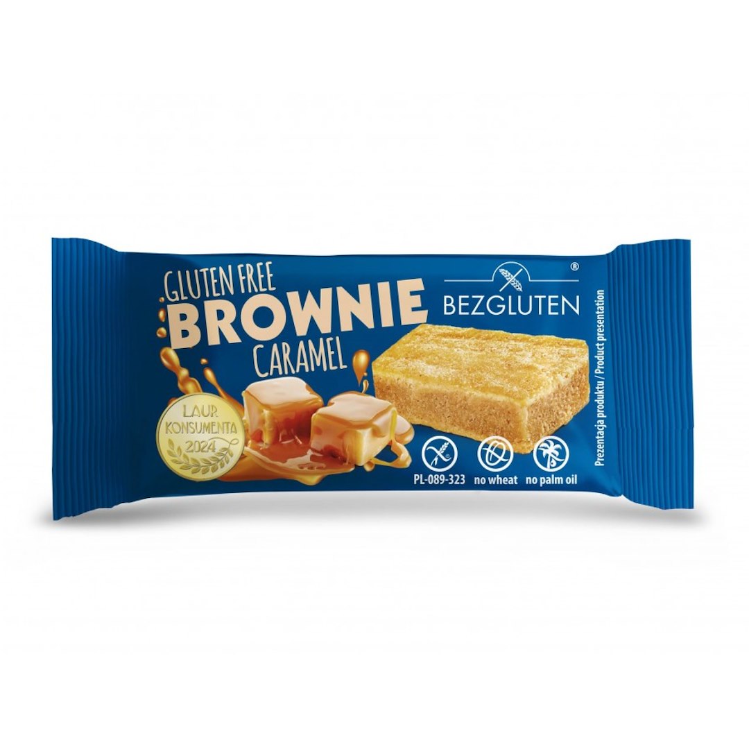 BEZGLUTEN Brownie karmelowe bezglutenowe 40g