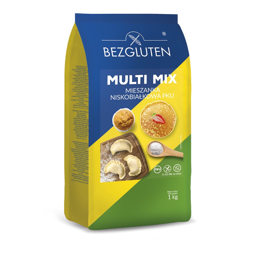 BEZGLUTEN PKU Multi Mix Niskobiałkowy 1 kg