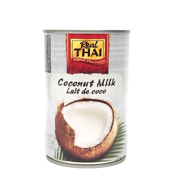 REAL THAI Kokosowy ekstrakt 55% Light tł.6% puszka 400ml