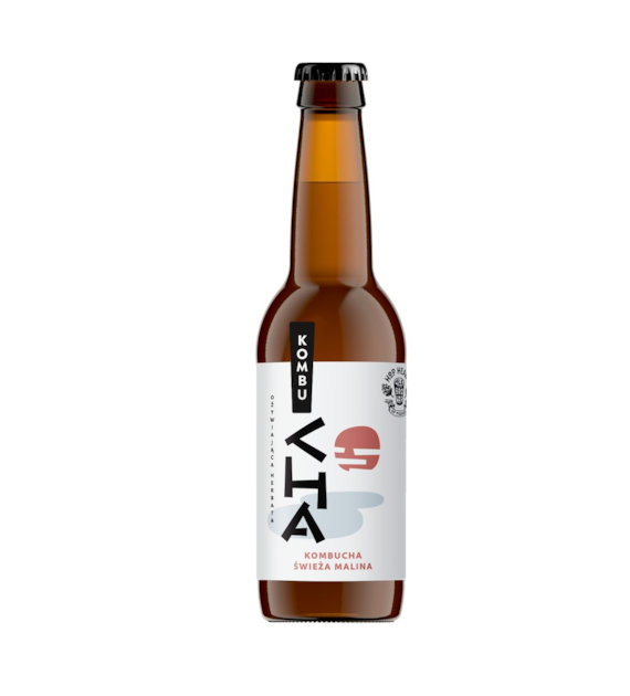 ALE BROWAR KombuCHA Świeża Malina 330ml