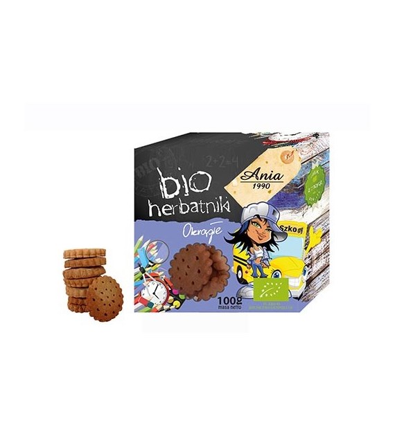 ANIA Herbatniki okrągłe BIO 100g