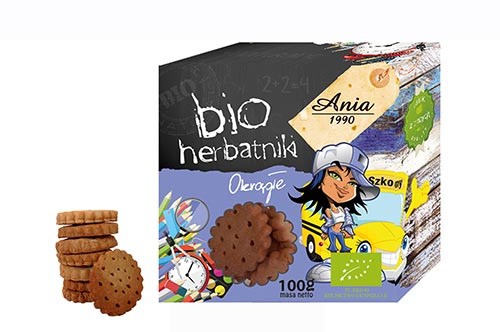 ANIA Herbatniki okrągłe BIO 100g