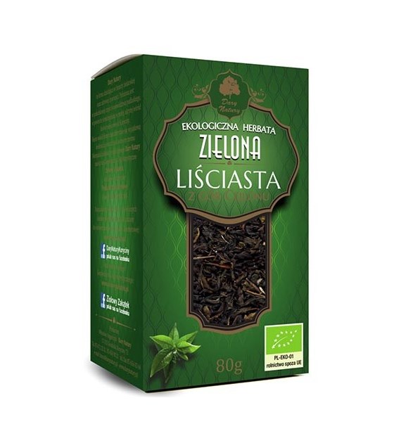 DARY NATURY H. Zielona liściasta EKO 80g