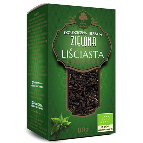DARY NATURY H. Zielona liściasta EKO 80g