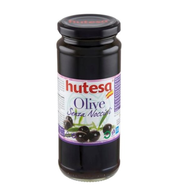 HUTESA Oliwki czarne bez pestek w zalewie 350g