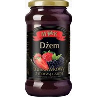 M&K Dżem truskawkowy z czarną morwą 315g