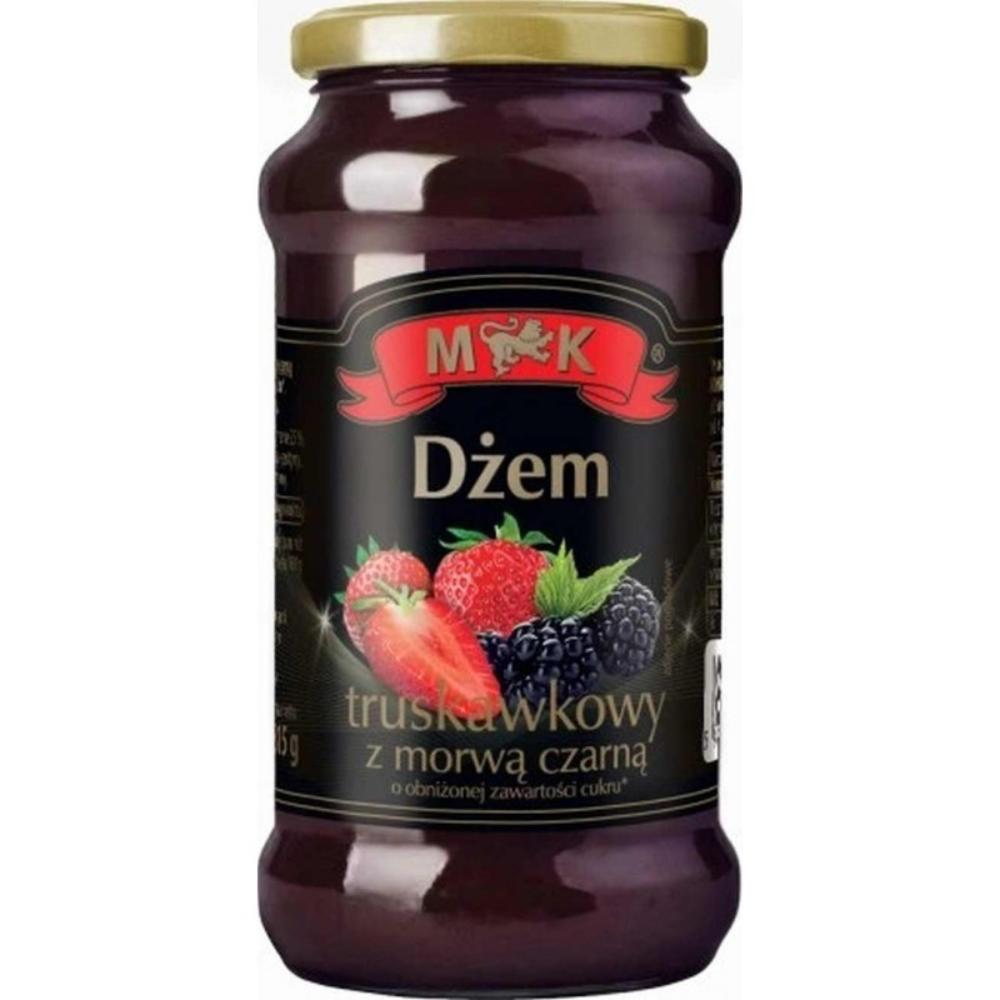 M&K Dżem truskawkowy z czarną morwą 315g