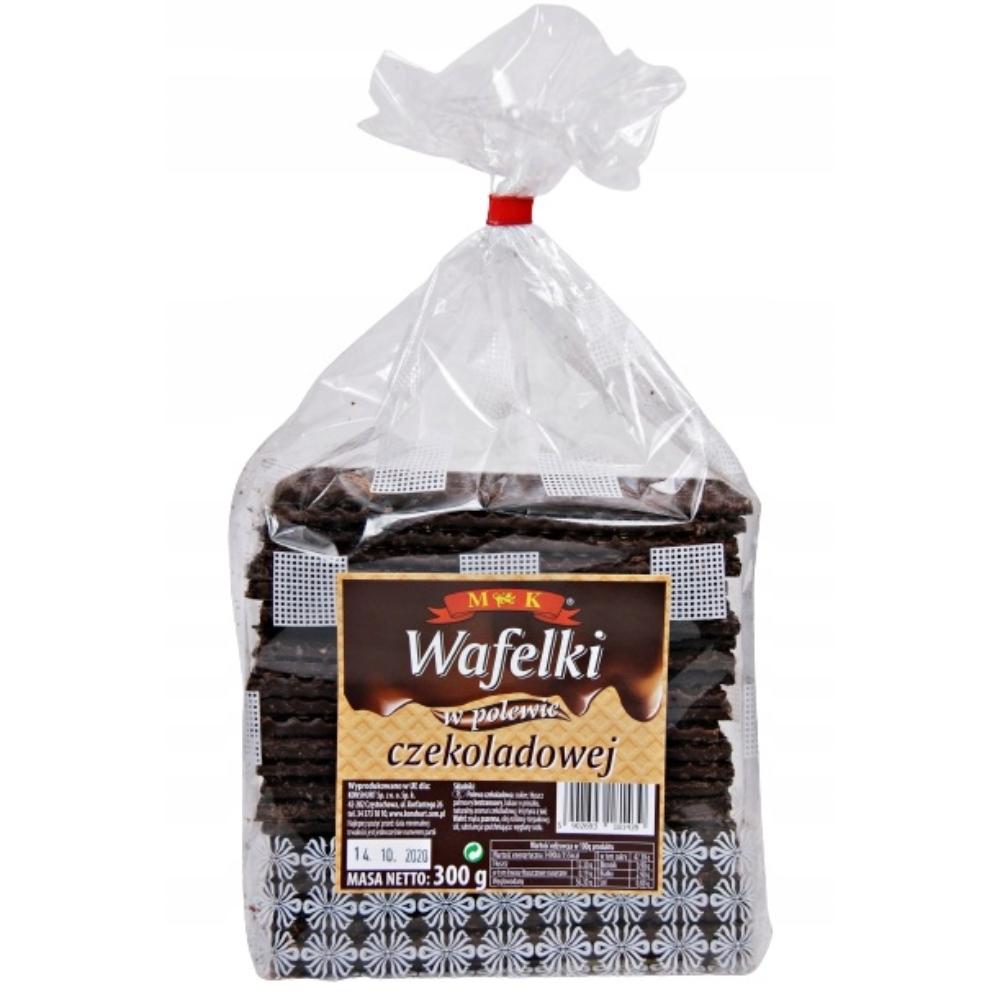 M&K Wafelki w polewie o smaku czekoladowym 300g